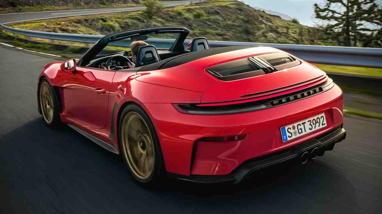 Maak kennis met de nieuwe Porsche 911 GT3 S/C, een versie met inklapbaar dak van de iconische auto