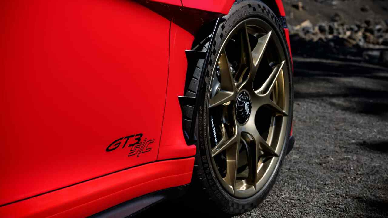 Maak kennis met de nieuwe Porsche 911 GT3 S/C, een versie met inklapbaar dak van de iconische auto