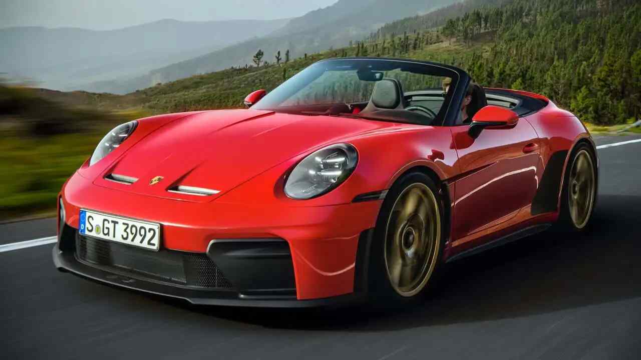 Maak kennis met de nieuwe Porsche 911 GT3 S/C, een versie met inklapbaar dak van de iconische auto