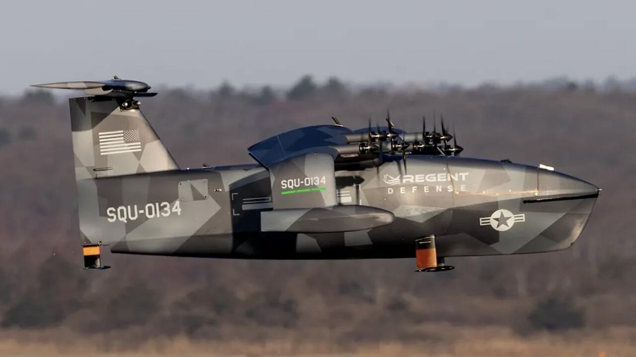 Regent Squire、米海軍向け将来型監視ドローンが初の試験飛行を実施
