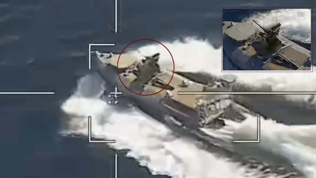 Ny ukrainsk marinedrone observert nær russisk base