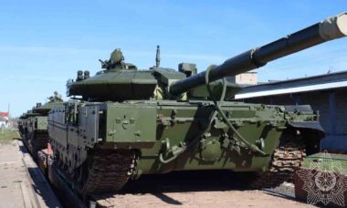 T-72BM2. Foto: Ministério da Defesa da Bielorrússia