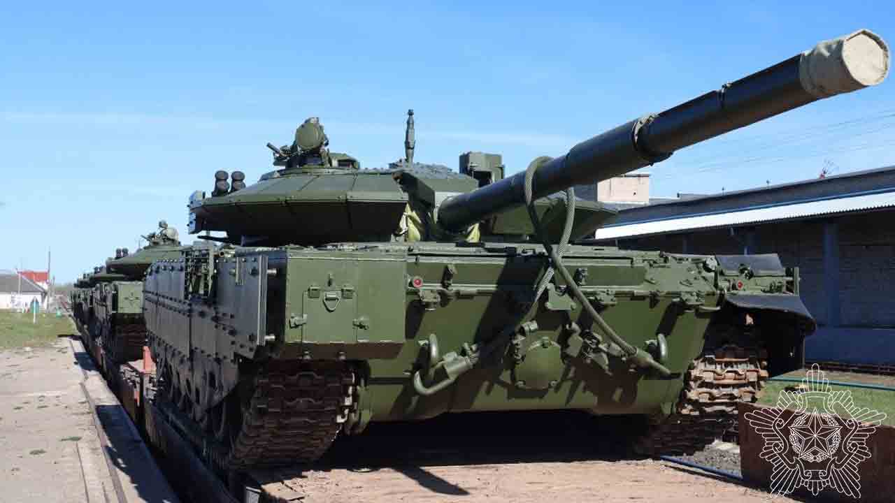 T-72BM2. Foto: Hvideruslands forsvarsministerium