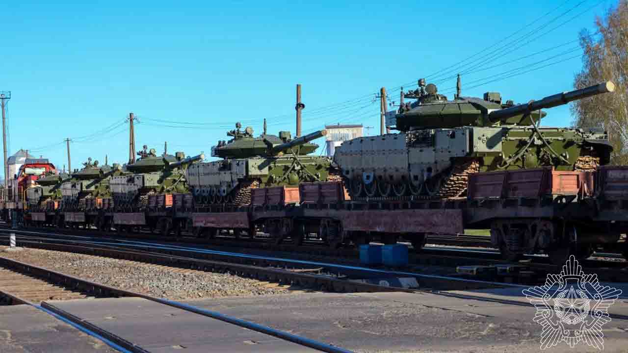 T-72BM2. Foto: Hvideruslands forsvarsministerium