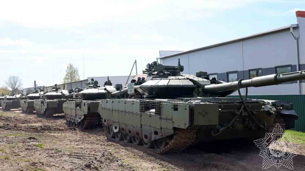T-72BM2. Foto: Hvideruslands forsvarsministerium