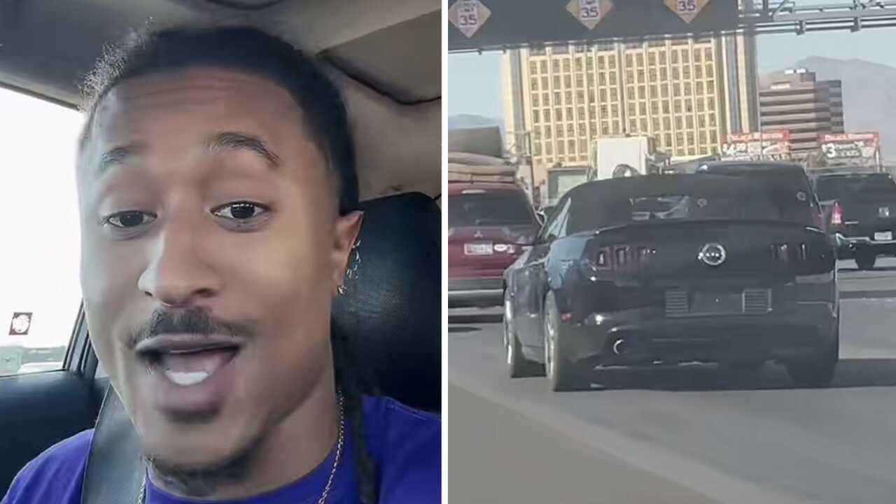 Vídeo: Homem fica abismado com quantidade de carros sem placas rodando pelas ruas de Las Vegas