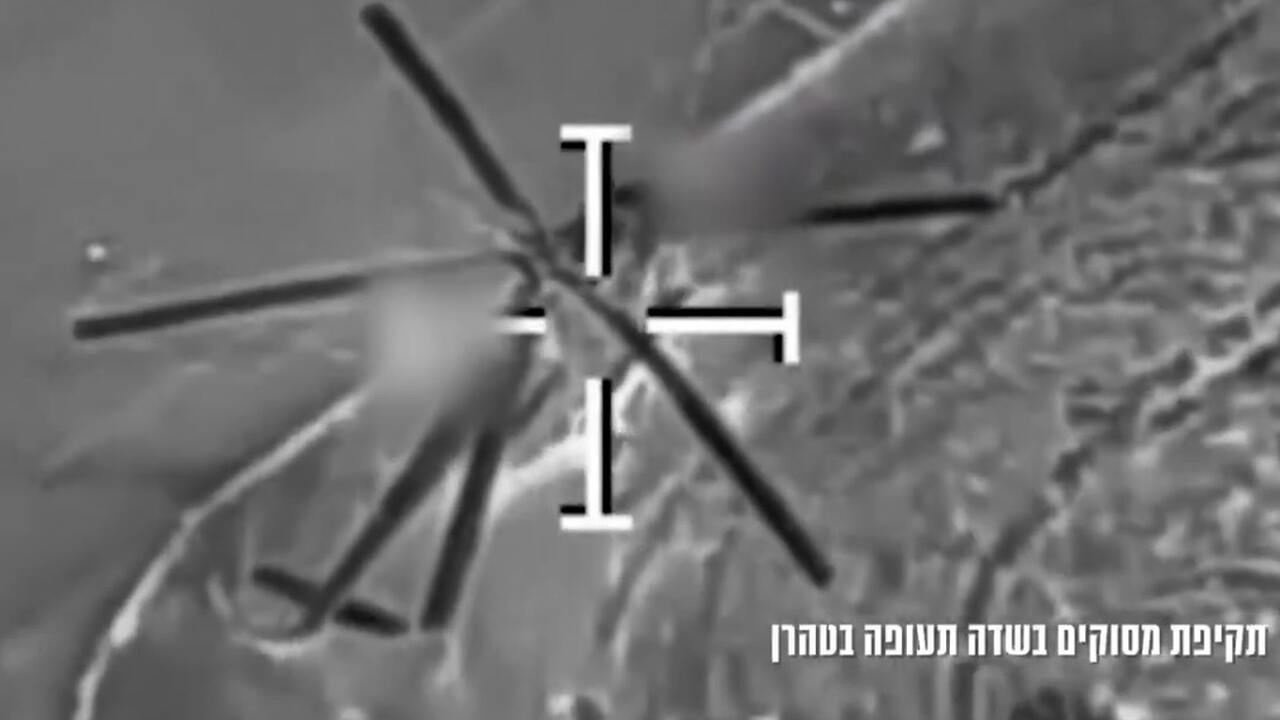 Israel ødelegger en flåte av Mi-17-helikoptre nær Irans hovedstad