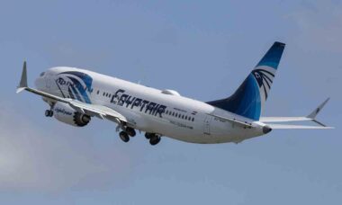 EgyptAir recebe primeiro Boeing 737 MAX e avança em plano de modernização da frota. Foto: Boeing