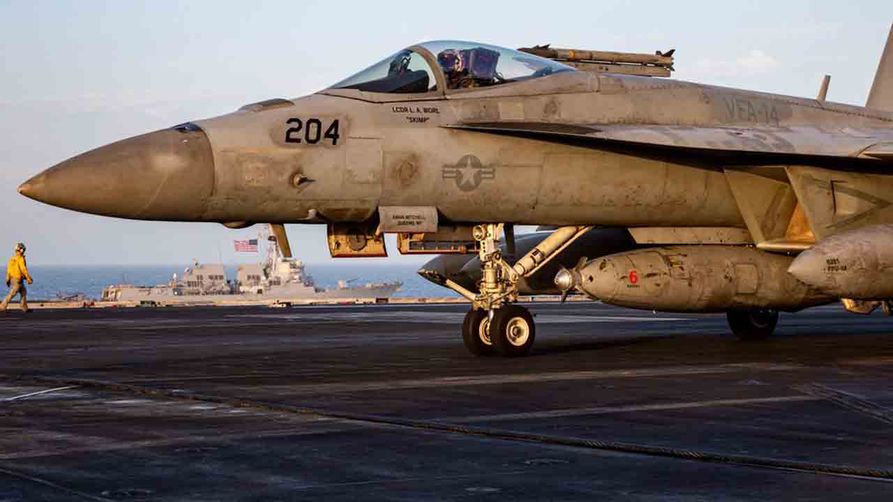 F/A-18. Fotó: U.S. Central Command