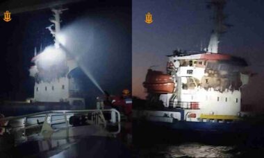 Navio turco é atingido por drone russo após deixar porto de Odesa na Ucrânia