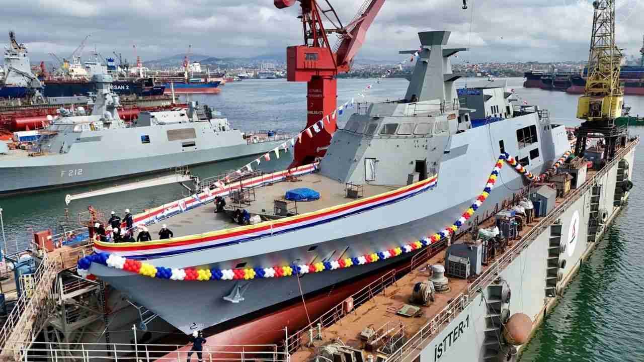Turquia lança primeira corveta LMS Batch-2 da Marinha da Malásia em Istambul