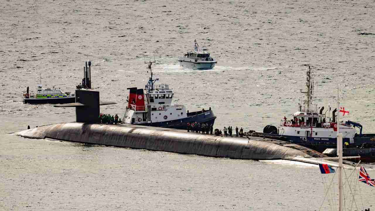 Amerikansk atomubåd foretager sjældent strategisk stop i Gibraltar