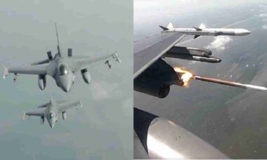 Bélgica testa mísseis FZ275 em F-16 para derrubar drones de baixo custo