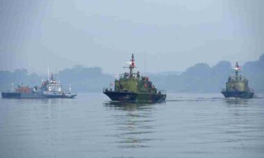 Romênia, Sérvia e Hungria realizam exercício naval conjunto no Danúbio