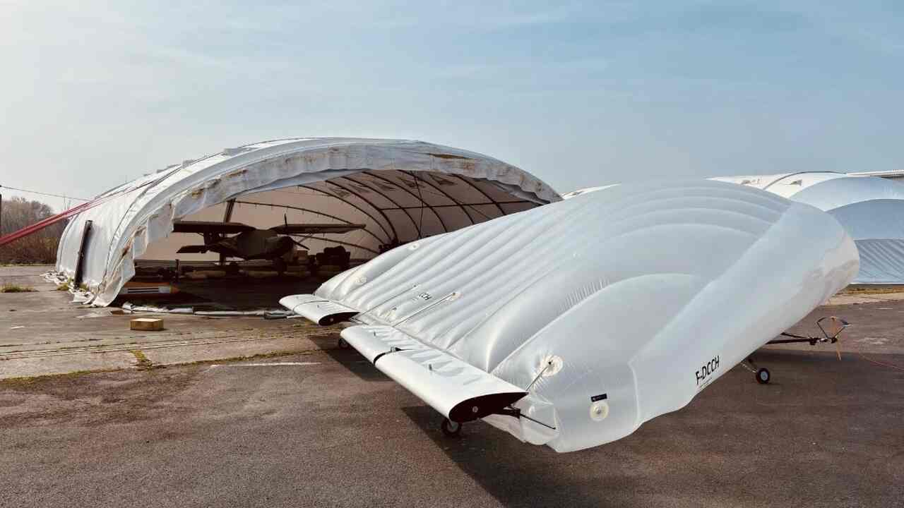 フランスのスタートアップ、空気圧式翼技術を採用した低消費電力カーゴドローンを開発