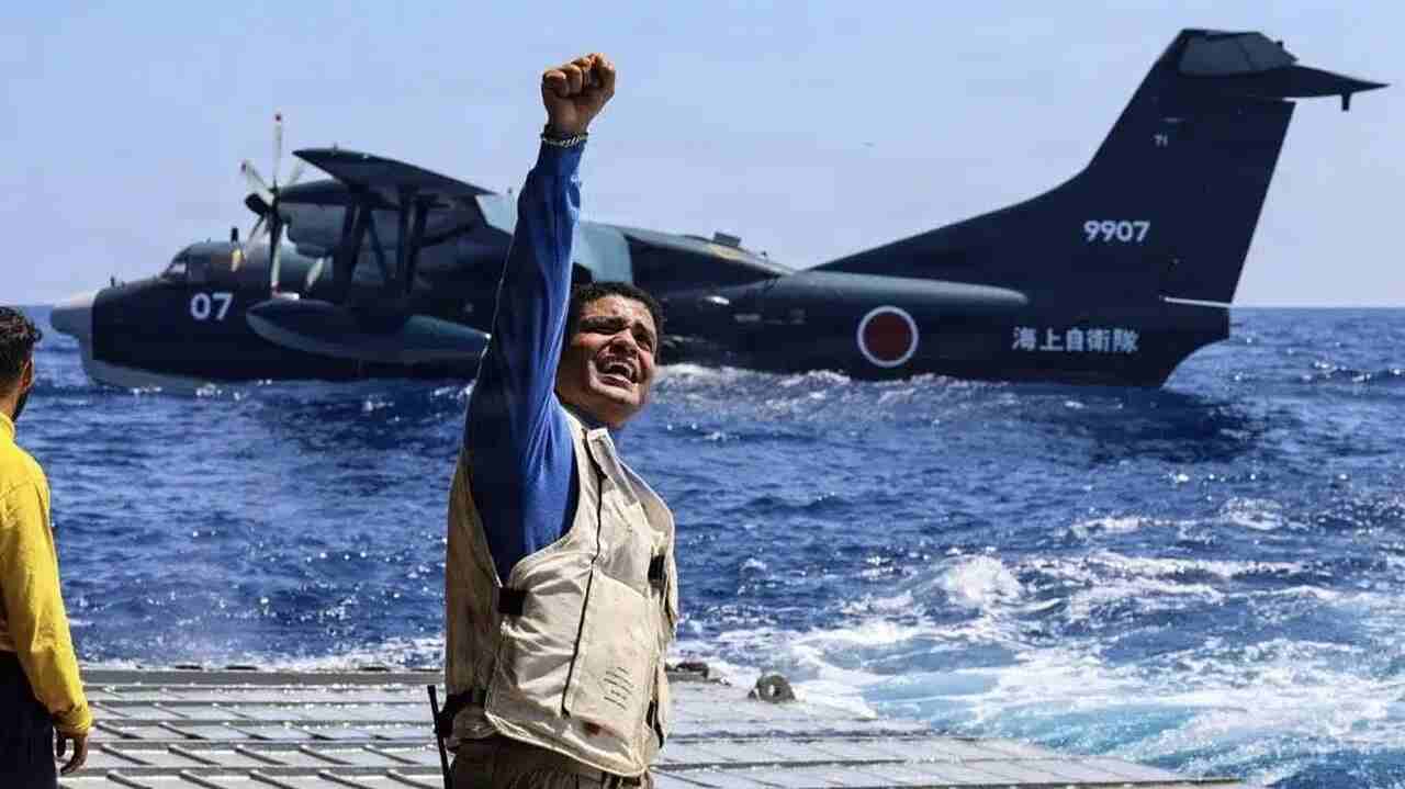 Japans US-2 deltar i Balikatan-øvelsene i Sør-Kinahavet