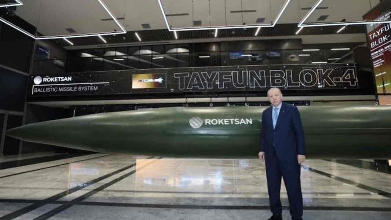 터키, 자국 최대·최고속 탄도미사일 TAYFUN Block 4 공개