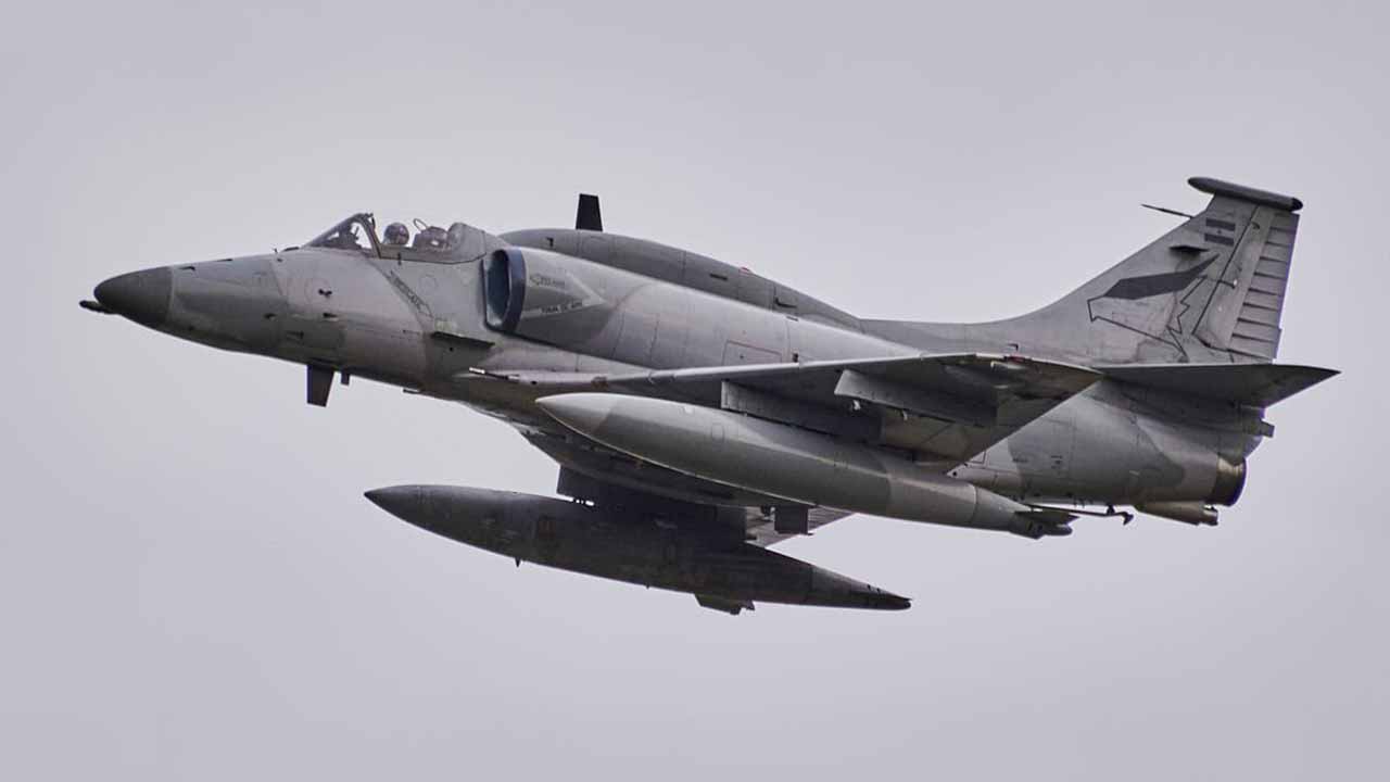 A-4 Fightinghawk. Photo: Argentine Air Force