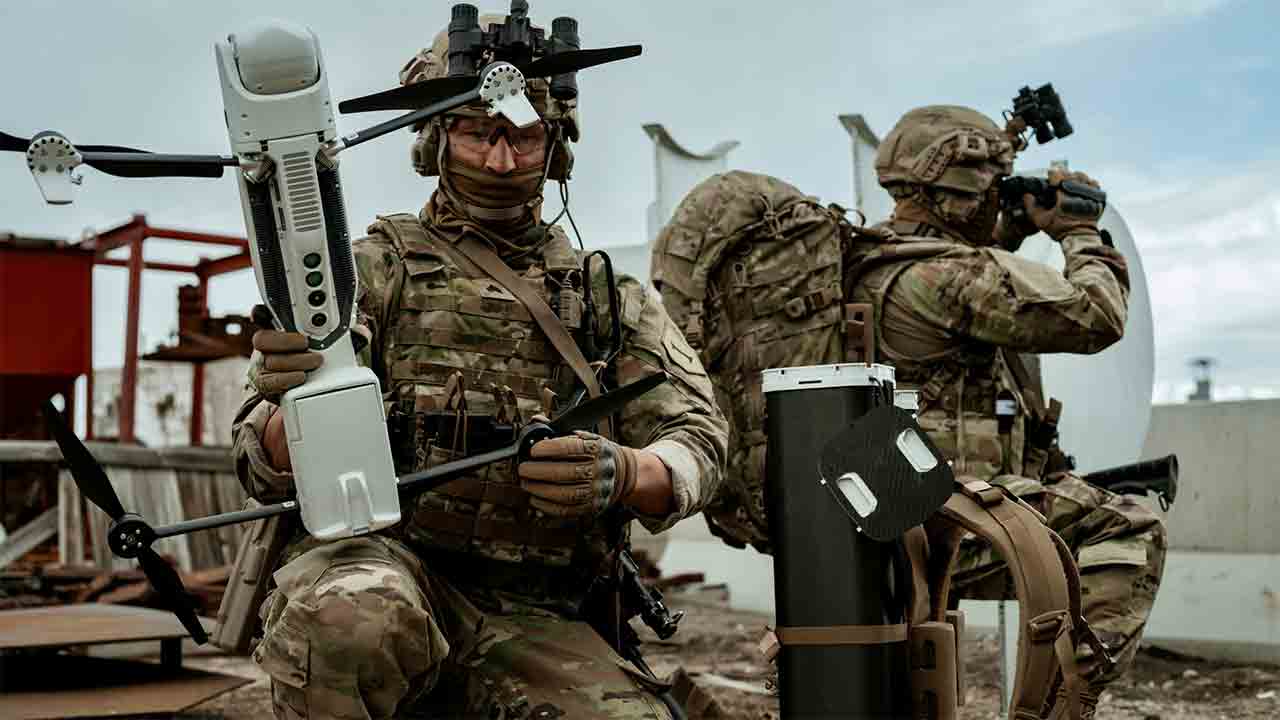 Drone Rogue 1. Foto: Teledyne FLIR, X @flir