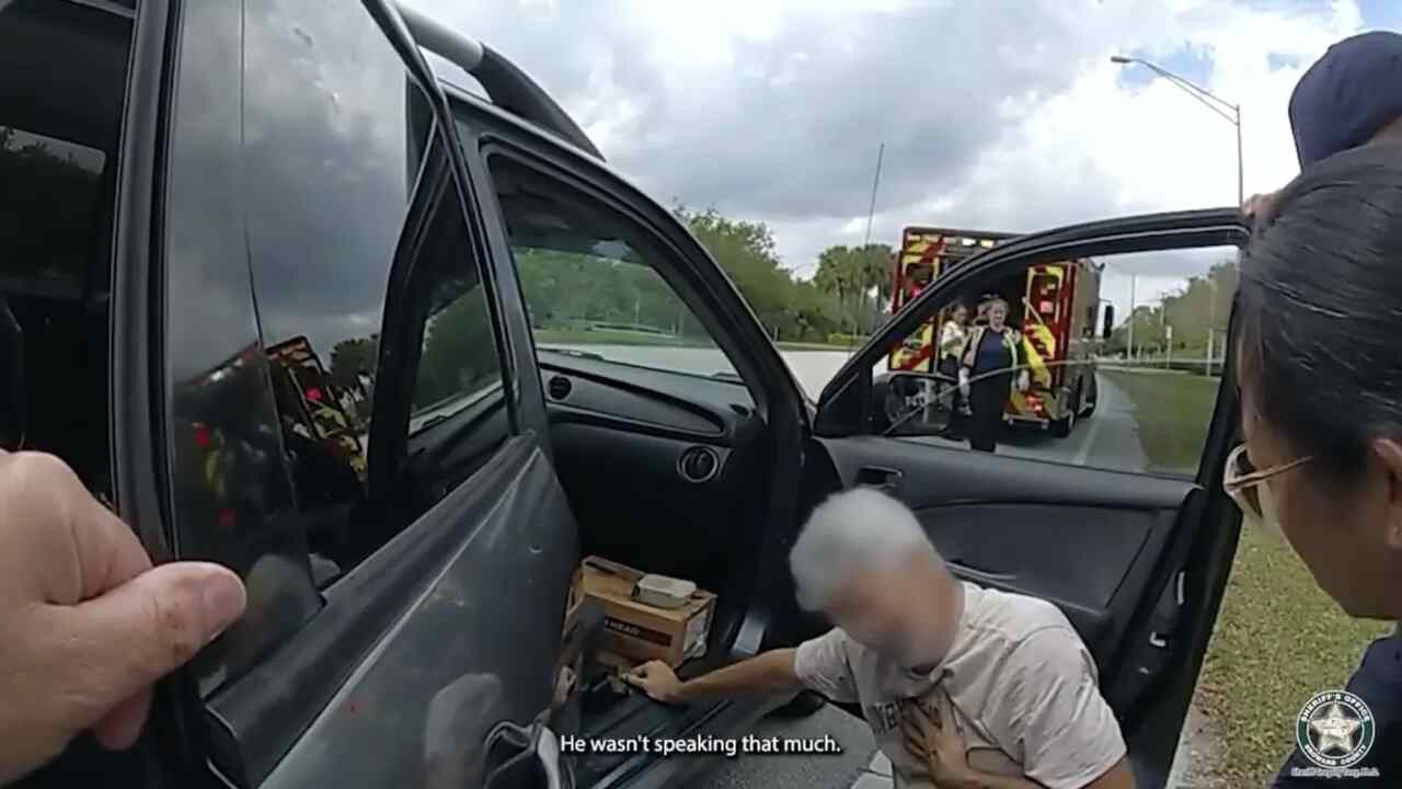 Ungdommer i Florida ble hyllet som helter etter å ha hjulpet bilist under hjerteinfarkt