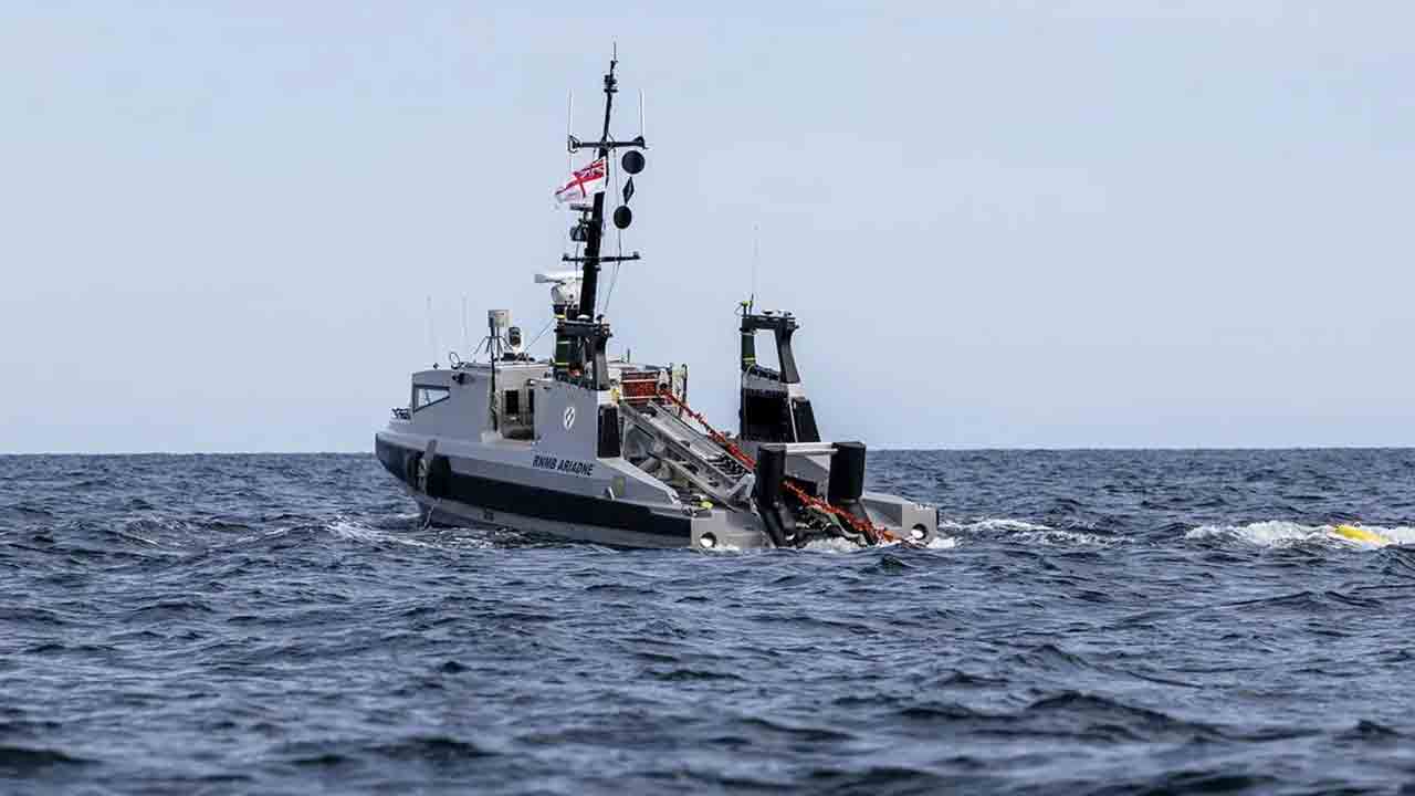 RNMB Ariadne. Foto: Royal Navy