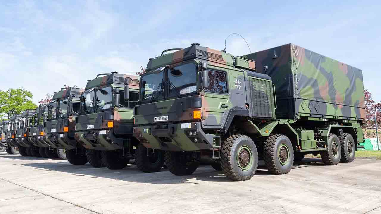 A Bundeswehr több mint 2.000 Rheinmetall katonai teherautót rendel 1,015 milliárd eurós szerződés keretében. Fotó: Bundeswehr