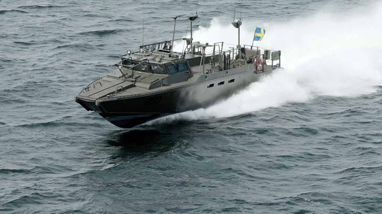 CB90 - Stridsbåt 90H. 사진: Saab