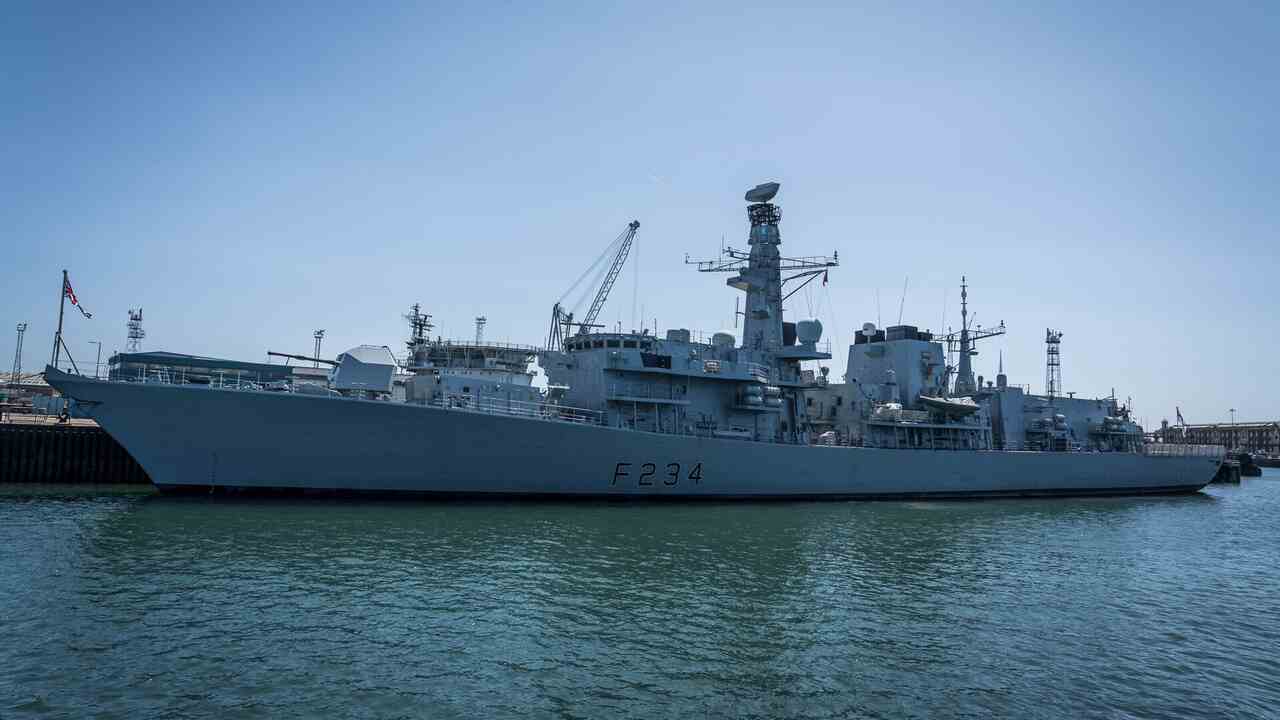 United Kingdom Navy has only five operational frigates