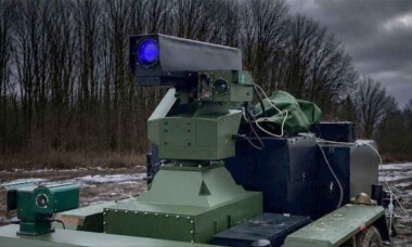 Sistema a laser Tryzub da Ucrânia passa a atingir drones a até 5 km (Foto: Celebra Tech)Indústria de defesa
