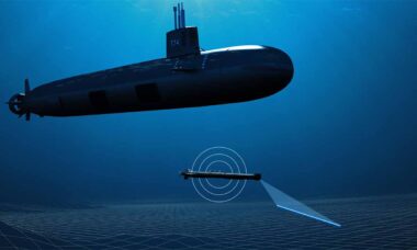 L3Harris desenvolve drone submarino autônomo para missões secretas da Marinha dos EUA (X @L3HarrisTech)