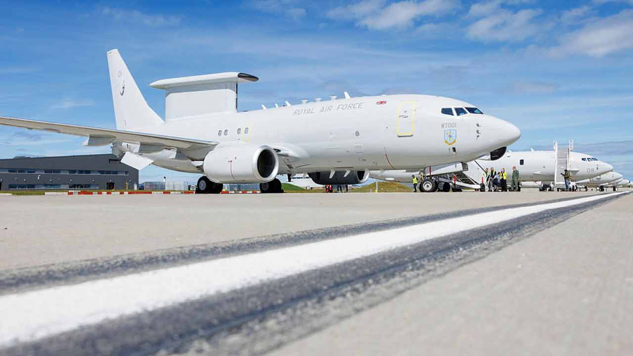 Wedgetail AEW Mk1. Foto: RAF 
