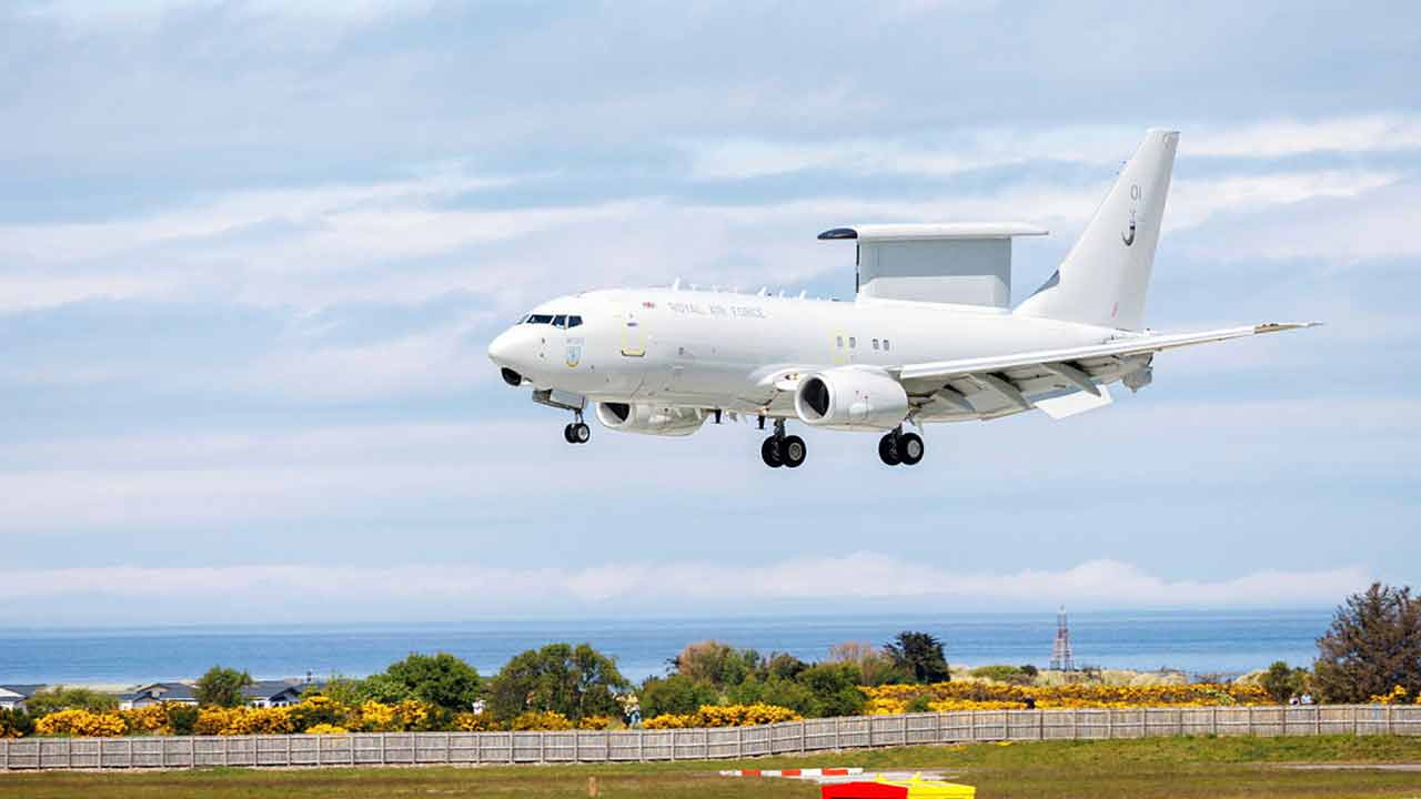 Wedgetail AEW Mk1. Foto: RAF 