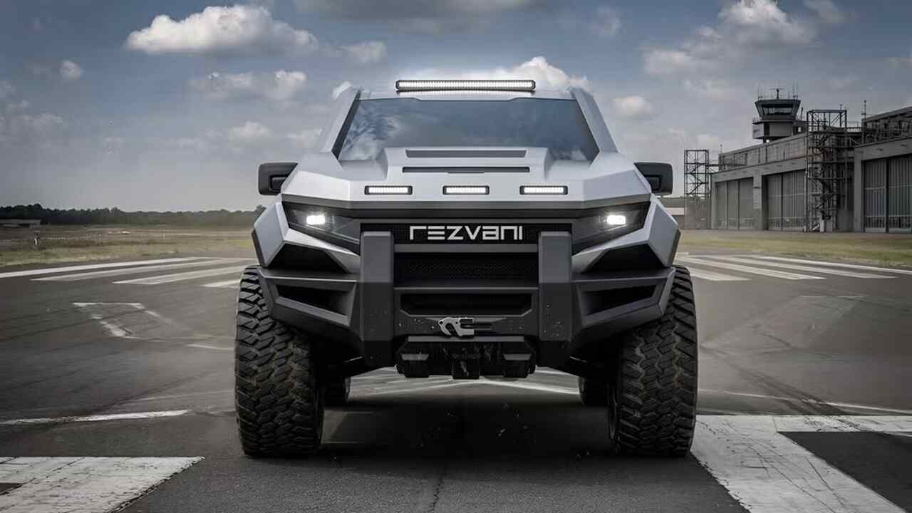 レズヴァニ、「Fortress」を発表――軍用車両に着想を得た装甲ピックアップトラック