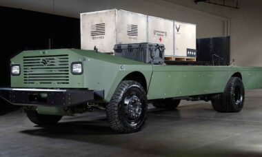 Rheinmetall e Harbinger criam caminhões autônomos para o Exército dos EUA. Foto: Harbinger