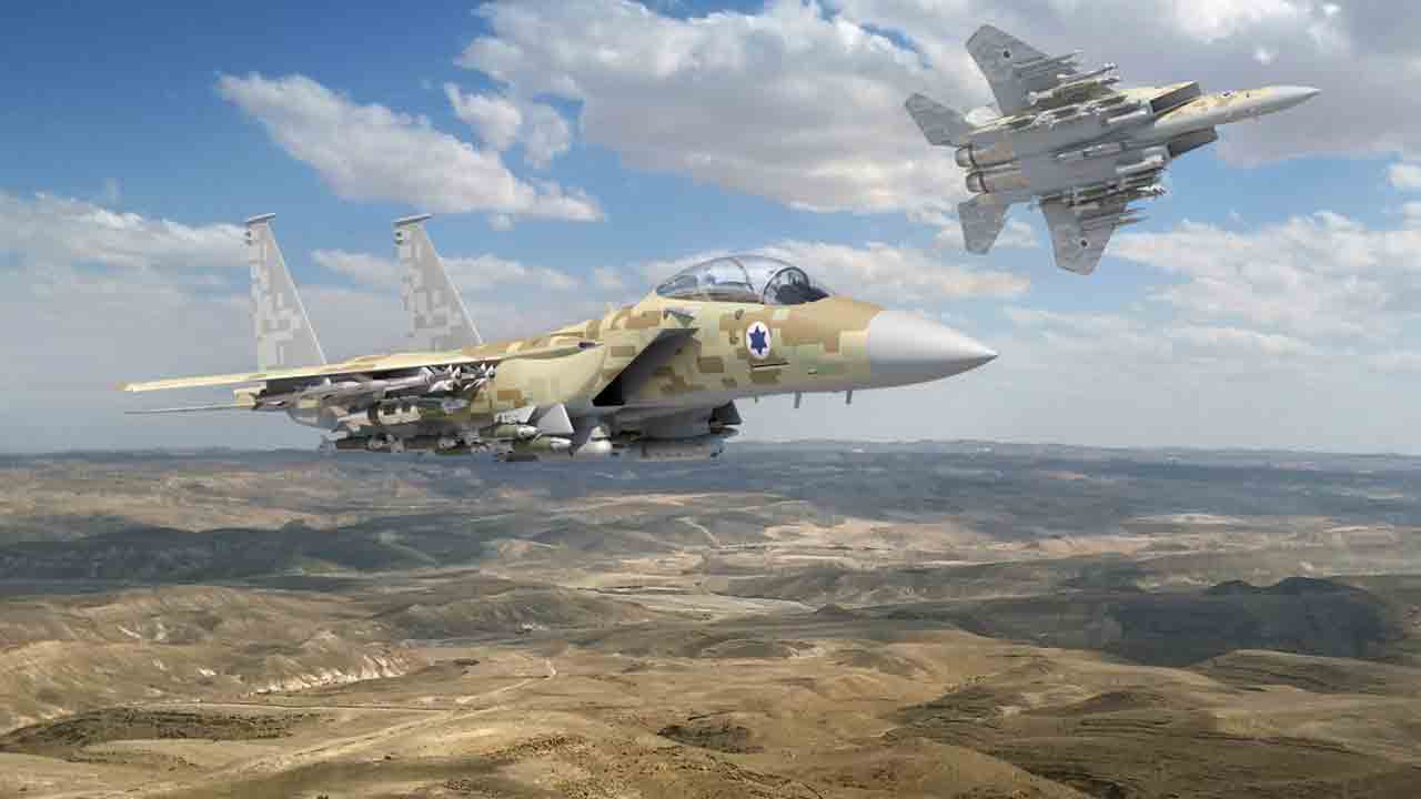 F-15IA. Foto: Ministério da Defesa de Israel