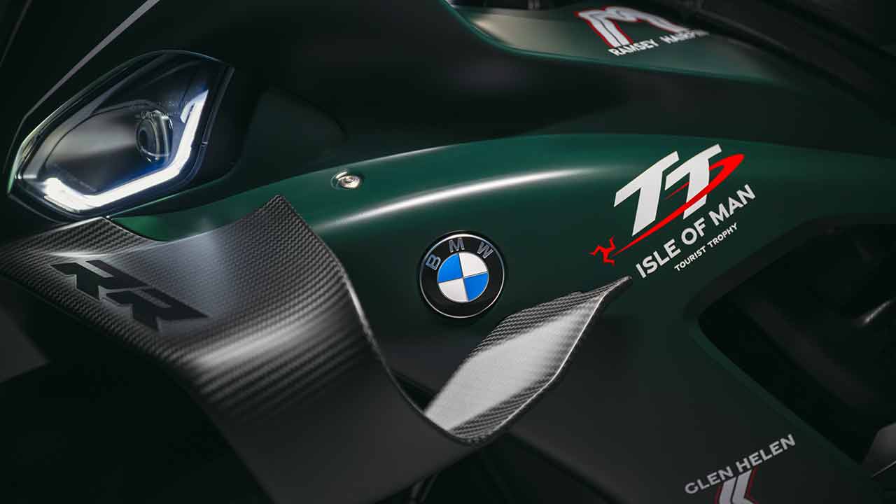 M 1000 RR Limited Edition Isle of Man TT. Foto: BMW