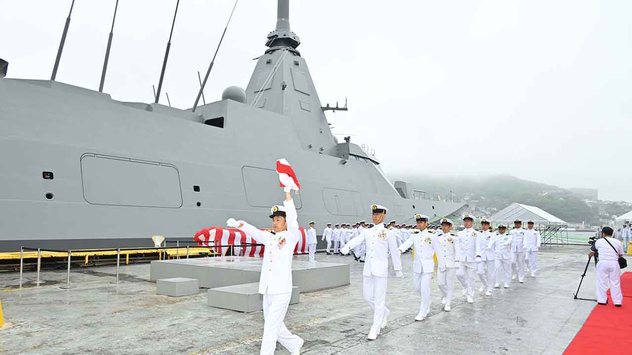 JS Natori. Photo: X @JMSDF_PAO