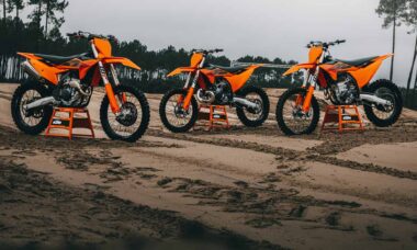 KTM apresenta linha SX 2027 com nove motos de motocross. Foto: KTM