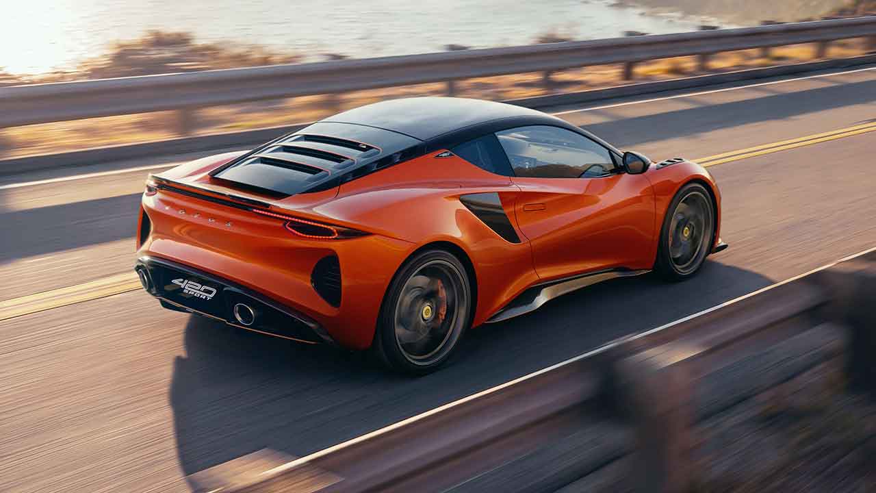 Emira 420 Sport: Lotus reveals the lightest and most powerful version of the sports car. Photo: Lotus