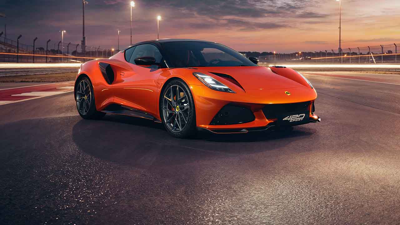 Emira 420 Sport: Lotus reveals the lightest and most powerful version of the sports car. Photo: Lotus