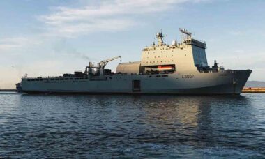RFA Lyme Bay. Foto: Royal Navy