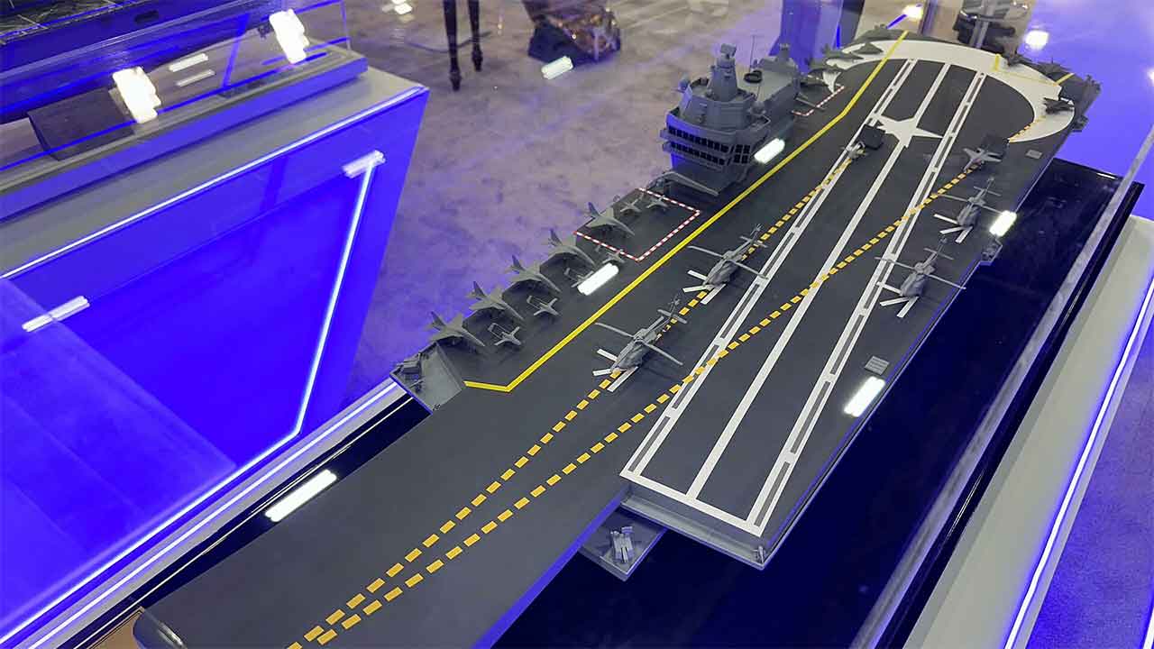 Proyek kapal induk Turki MUGEM. Foto: Wikimedia 