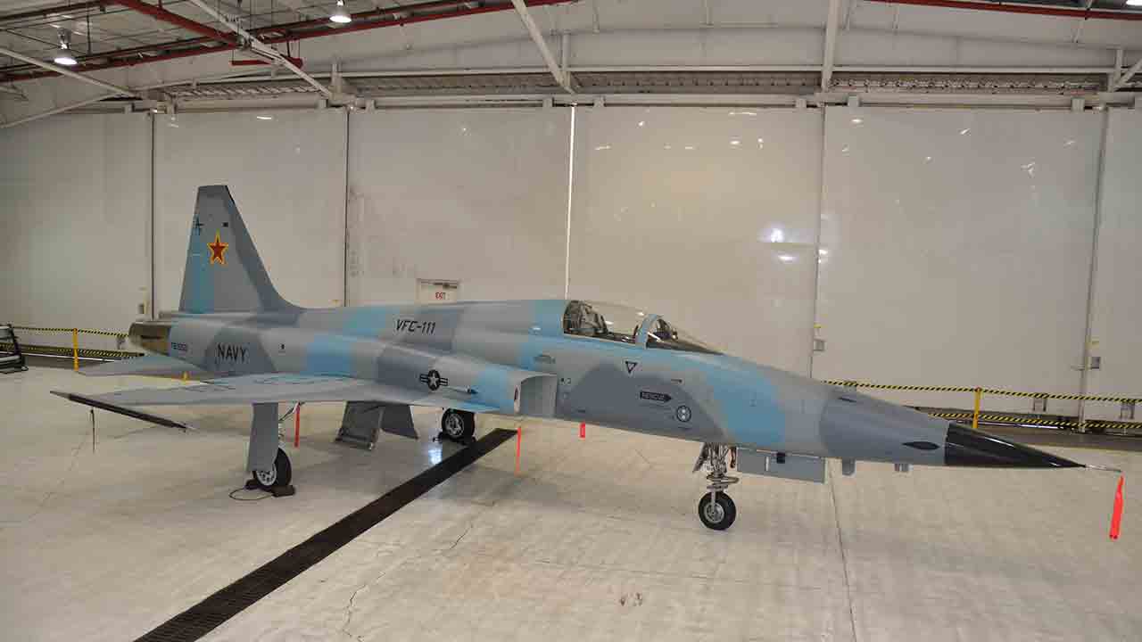 F-5 Tiger II. Photo : Navair 