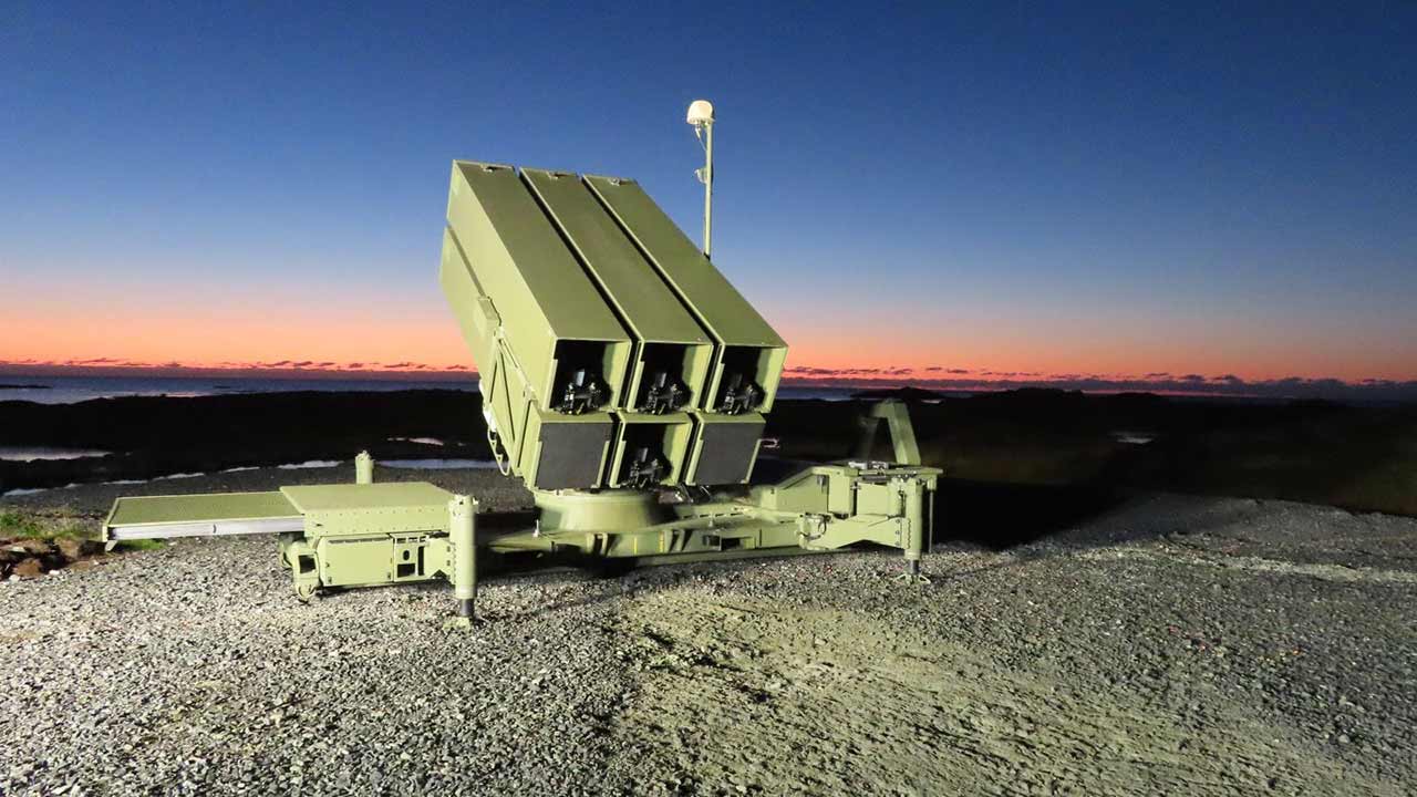 Sistema NASAMS. Foto: Raytheon / RTX 