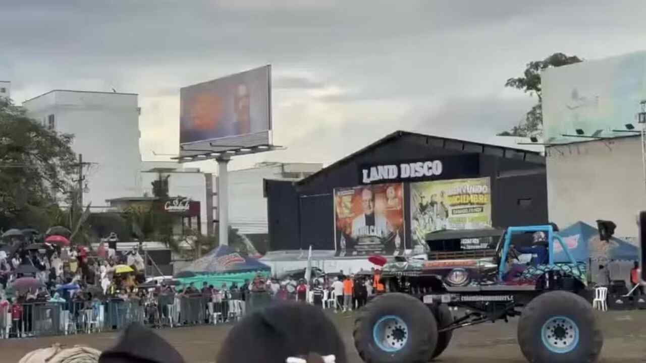 Monstertruck-baleset egy kolumbiai rendezvényen: három halott és 35 sérült