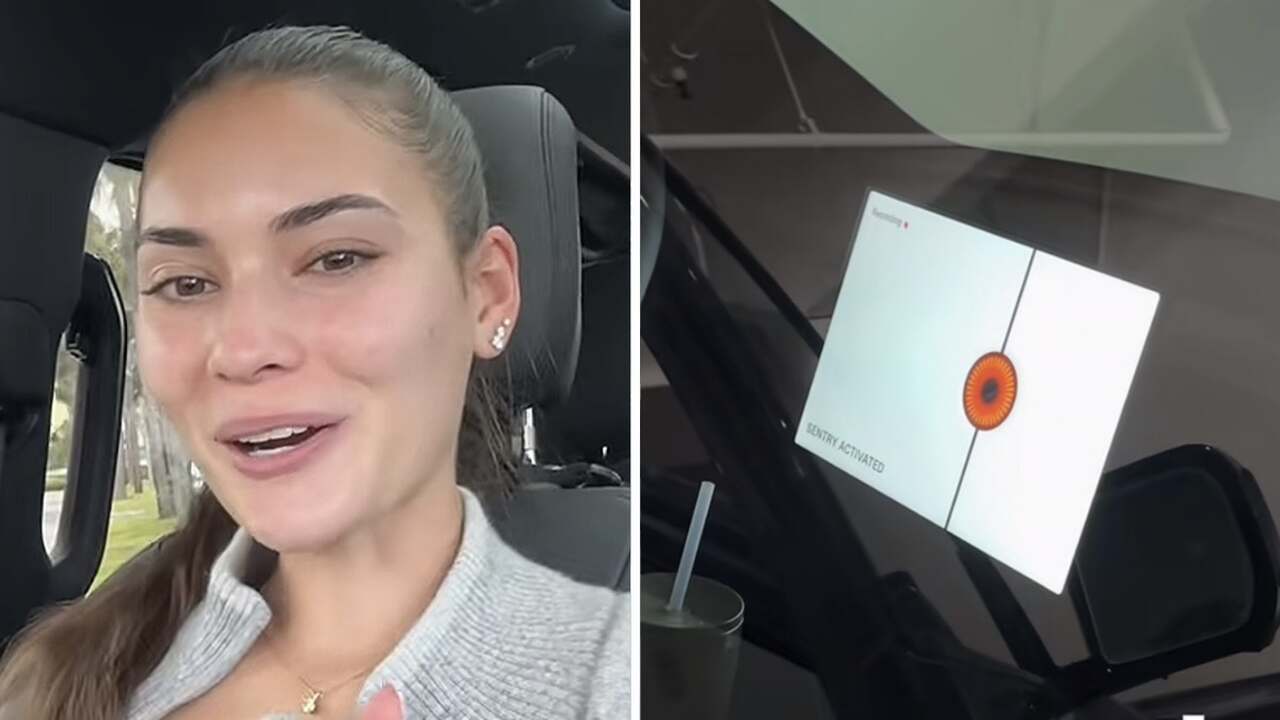 Video: Kvinne parkerer ved siden av en Tesla og innser først senere at hun ble filmet