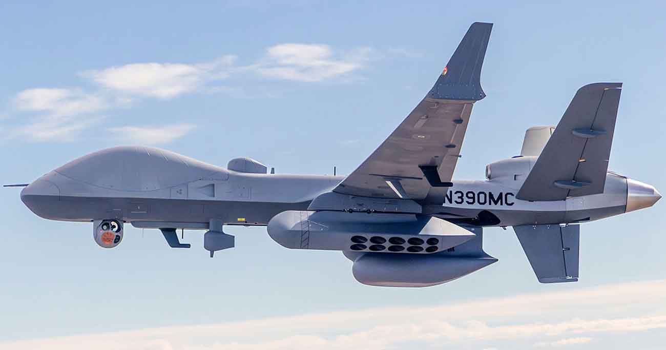 MQ-9B SeaGuardian. Photo: X @GenAtomics_ASI