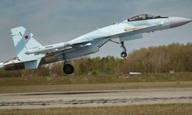 Su-35S. Foto: Telegram - uac_ru