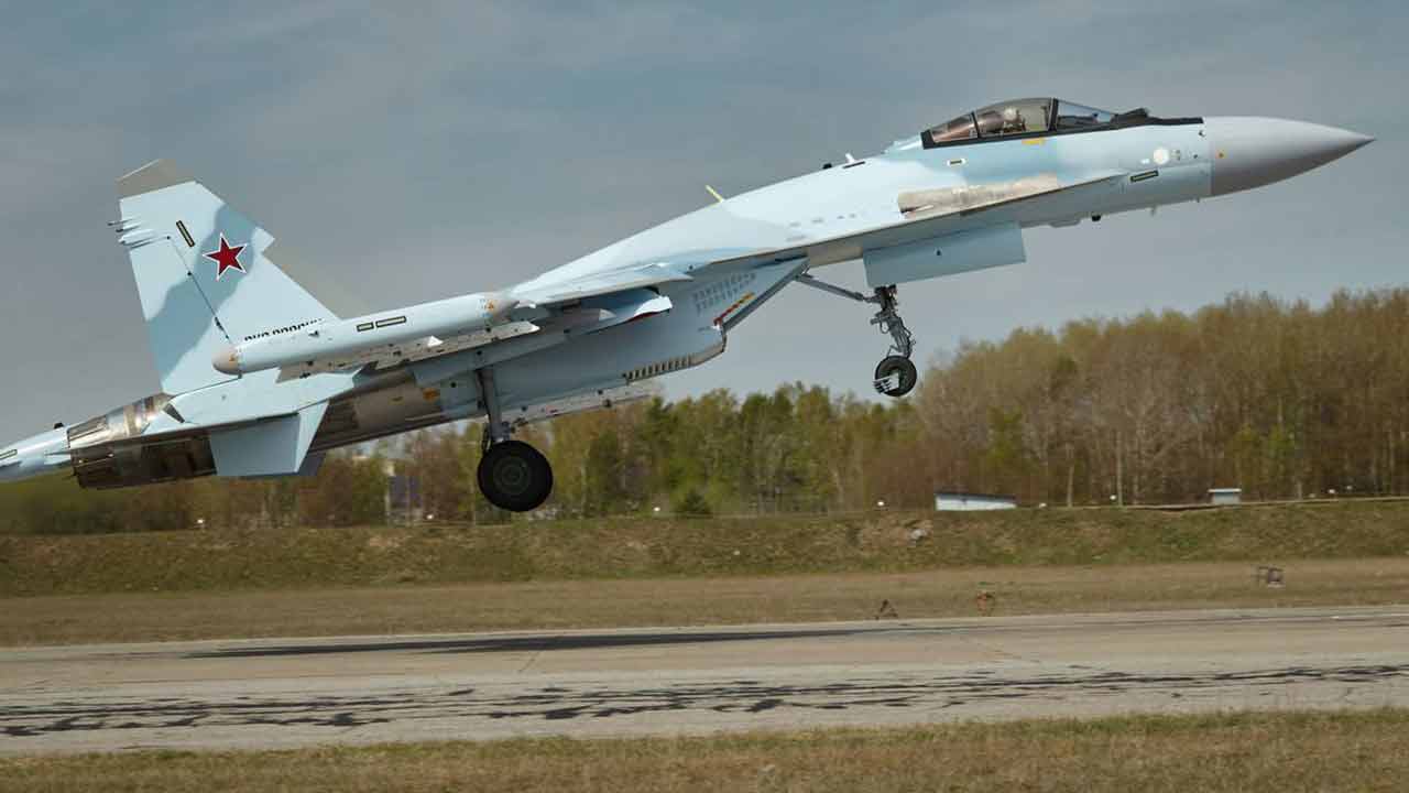 Su-35S. 写真：Telegram - uac_ru
