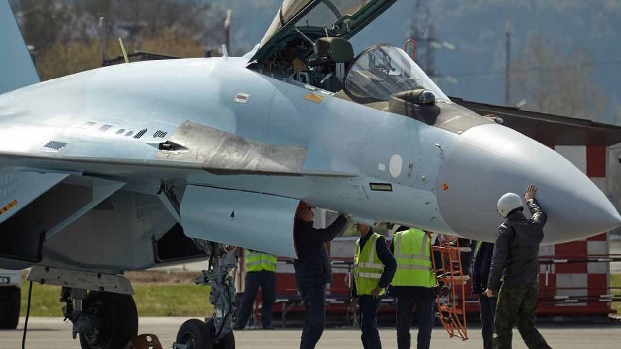 Su-35S. 写真：Telegram - uac_ru